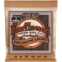 JUEGO ACÚSTICA EARTHWOOD 92/8 PHOSPHOR BZ. MEDIUM LIGHT 12-54 TRIPACK (3)