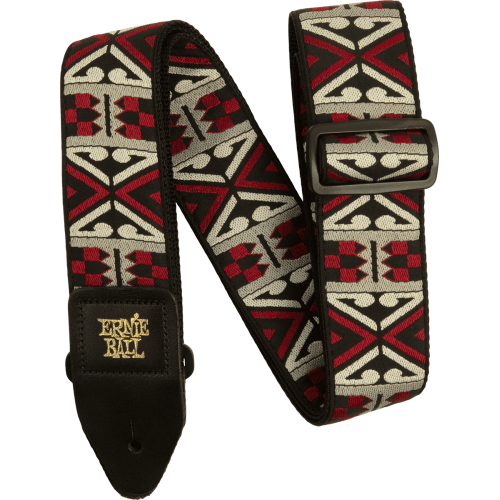 CORREA GUIT/ BAJO JACQUARD - PRIMAL RED