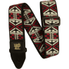 CORREA GUIT/ BAJO JACQUARD - PRIMAL RED