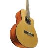 GUITARRA CLÁSICA 4/4 VIBRA 150 E/A CUTAWAY - NATURAL
