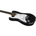 Guitarra eléctrica Eko Starter ST300 tipo Strat - Negra (zurdos)