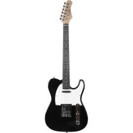 Guitarra eléctrica Eko Starter TL300 tipo Tele - Negra