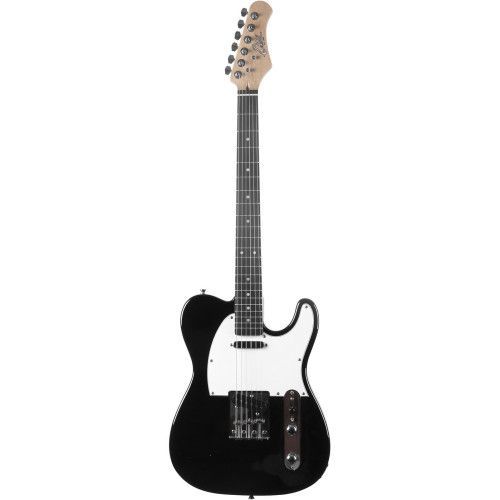 Guitarra eléctrica Eko Starter TL300 tipo Tele - Negra