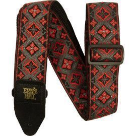 CORREA EB GUIT/ BAJO JACQUARD - RED KING