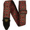 CORREA EB GUIT/ BAJO JACQUARD - RED KING