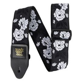 CORREA EB GUIT/ BAJO JACQUARD - VANILLA ROSE