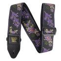 CORREA GUIT/ BAJO JACQUARD - LAVENDER BLOSSOM