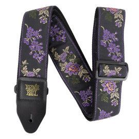 CORREA GUIT/ BAJO JACQUARD - LAVENDER BLOSSOM