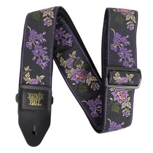 CORREA GUIT/ BAJO JACQUARD - LAVENDER BLOSSOM