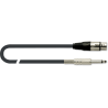CABLE MICRÓFONO PVC XRL-JACK MONO - 9 m