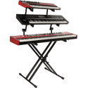 SOPORTE TECLADO QL623 FORMATO ""X"" 3 NI