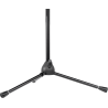 SOPORTE DE MICRÓFONO RECTO CON BASE TRÍPODE Y MANGO ERGONÓMICO