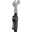 SOPORTE DE MICRÓFONO RECTO CON BASE TRÍP