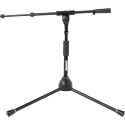 SOPORTE DE MICRÓFONO COMPACTO DE PERFIL BAJO CON BASE TRÍPODE Y ALTUR REGULABLE