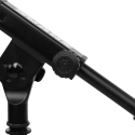 SOPORTE DE MICRÓFONO COMPACTO DE PERFIL BAJO CON BASE TRÍPODE Y ALTUR REGULABLE