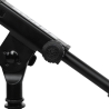 SOPORTE DE MICRÓFONO COMPACTO DE PERFIL BAJO CON BASE TRÍPODE Y ALTUR REGULABLE