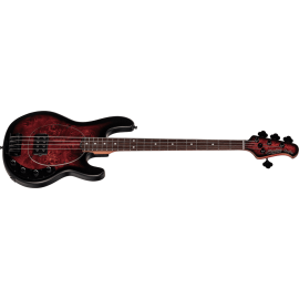 BAJO ELÉCTRICO STINGRAY RAY34 RM/R -Dark Scarlet Burst Satin