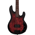 BAJO ELÉCTRICO STINGRAY RAY34 RM/R -Dark Scarlet Burst Satin