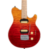 GUITARRA ELÉCTRICA AXIS AX3 QUILTED MAPLE HH M/M TREMOLO - Spectrum Red