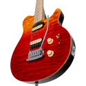 GUITARRA ELÉCTRICA AXIS AX3 QUILTED MAPLE HH M/M TREMOLO - Spectrum Red