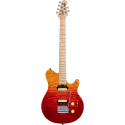 GUITARRA ELÉCTRICA AXIS AX3 QUILTED MAPLE HH M/M TREMOLO - Spectrum Red