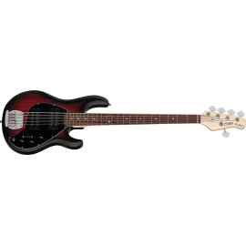 BAJO ELÉCTRICO STINGRAY RAY5 HH M/R - Ruby Red Burst Satin
