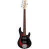BAJO ELÉCTRICO STINGRAY RAY5 HH M/R - Ruby Red Burst Satin