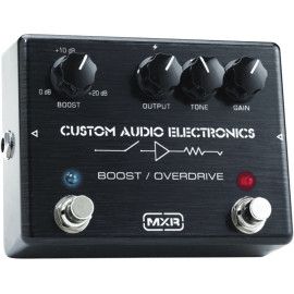 PEDAL MXR® FX BOOST/OVERDRIVE CUSTOM AUDIO
