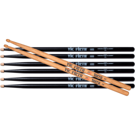 BAQUETAS VF AMERICAN CLASSIC® 5A + TERRA 5A (PACK 3 +1T)