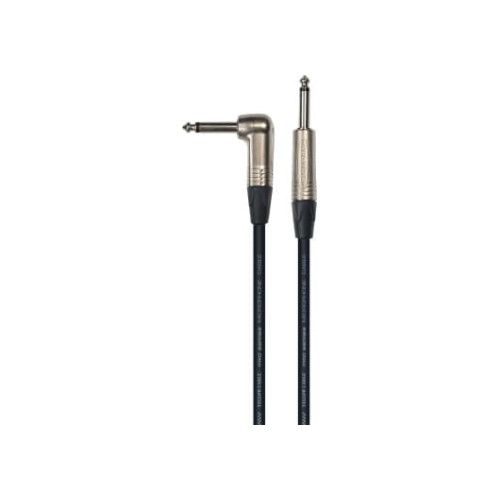 Cable de instrumento de 6 metros de largo. Conectores neutrik. Jack / Jack serie pro. 1 conector re