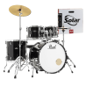 KIT ROADSHOW 2216B/1008T/1209T/1616F + 1455S con Herrajes & Platos Solar(2) - Jet Black