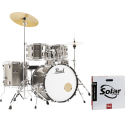 KIT ROADSHOW 2016B/1007T/1208T/1414F + 1455S Herrajes, Sillín & 2 Platos Solar- Bronze Metallic