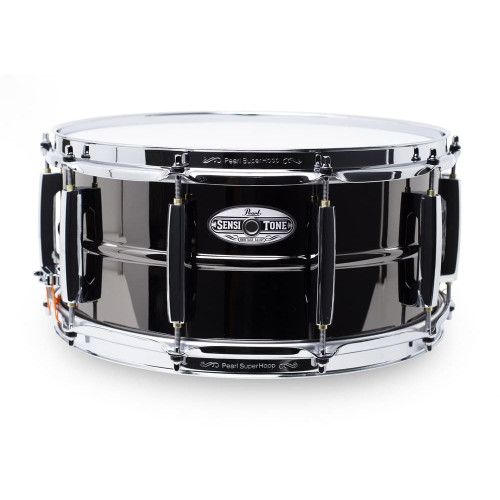 CAJA 14 X 6,5" SENSITONE BRASS (1 mm) - Black Chrome