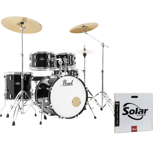 KIT ROADSHOW 2016B/1007T/1208T/1414F + 1455S Herrajes, Sillín & 3 Platos Solar- Jet Black