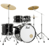 KIT ROADSHOW 2216B/1008T/1209T/1616F + 1455S Herrajes, Sillín & 3 Platos Solar - Jet Black