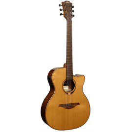 GUITARRA ACÚSTICA LÂG AUDITORIUM CUTAWAY TRAMONTANE 118 A/E - NATURAL