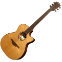 GUITARRA ACÚSTICA LÂG AUDITORIUM CUTAWAY TRAMONTANE 118 A/E - NATURAL