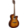 GUITARRA ACÚSTICA LÂG AUDITORIUM SLIM CUTAWAY TRAMONTANE 118 A/E - BROWN SHADOW