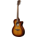GUITARRA ACÚSTICA LÂG AUDITORIUM SLIM CUTAWAY TRAMONTANE 118 A/E - BROWN SHADOW