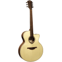 GUITARRA ACÚSTICA LÂG JUMBO CUTAWAY TRAMONTANE 177 A/E - NATURAL