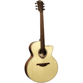 GUITARRA ACÚSTICA LÂG JUMBO CUTAWAY TRAMONTANE 177 A/E - NATURAL