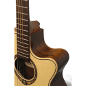 GUITARRA ACÚSTICA LÂG AUDITORIUM CUTAWAY TRAMONTANE 318 A/E -NATURAL