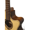 GUITARRA ACÚSTICA LÂG AUDITORIUM CUTAWAY TRAMONTANE 318 A/E -NATURAL