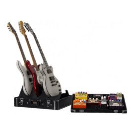 PEDALERA + SOPORTE PARA 3 GUITARRAS GATOR