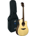 GUITARRA ACÚSTICA DREADNOUGHT TRAMONTANE HYVIBE 20 A/E CUTAWAY