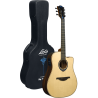 GUITARRA ACÚSTICA DREADNOUGHT TRAMONTANE HYVIBE 30 A/E CUTAWAY