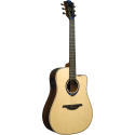 GUITARRA ACÚSTICA DREADNOUGHT TRAMONTANE HYVIBE 30 A/E CUTAWAY