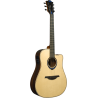 GUITARRA ACÚSTICA DREADNOUGHT TRAMONTANE HYVIBE 30 A/E CUTAWAY