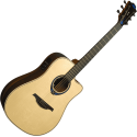 GUITARRA ACÚSTICA DREADNOUGHT TRAMONTANE HYVIBE 30 A/E CUTAWAY