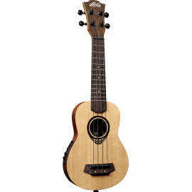 UKELELE LAG TIKI UKU BABY SOPRANO ELECTRO-ACUSTICO Slim Arch Back